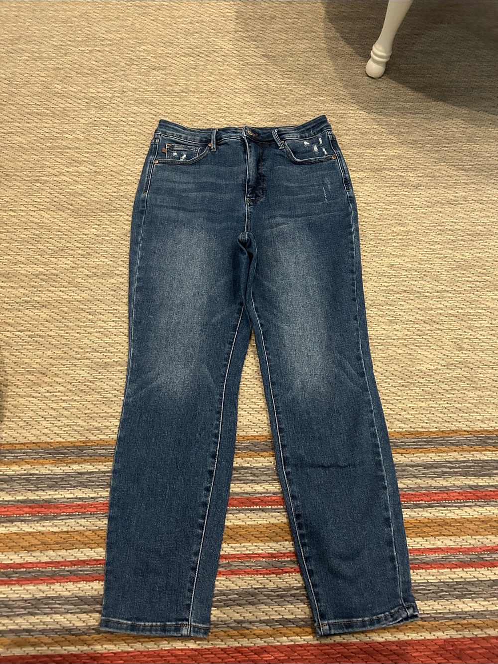 Judy Blue Dark Wash Straight Leg Jeans